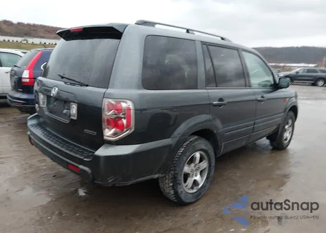 2006 Honda Pilot Ex-L из США, поврежденный, VIN 5FNYF18776B020328